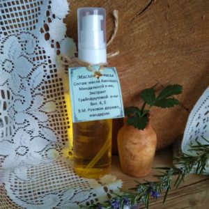 Масло для тела Розовое дерево Мандарин