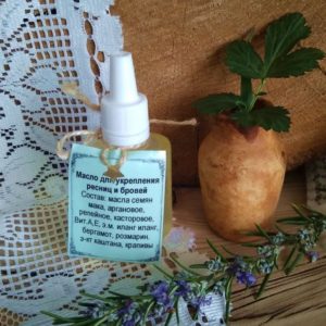 Масло для Укрепления Ресниц и Бровей